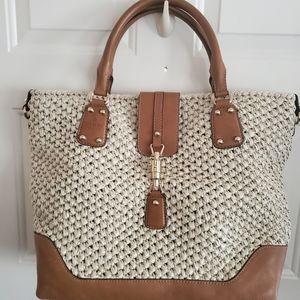 Gucci Raffia Santa Monica Tote